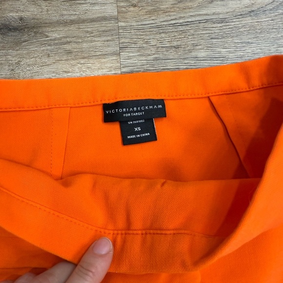 Victoria Beckham Orange  Skirt Sz XS- S - Picture 8 of 8